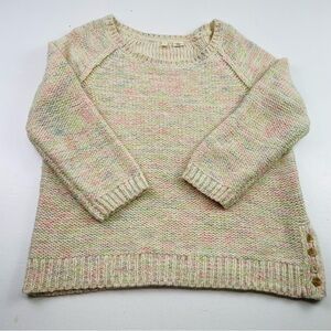 Moth Women Sweater Size Medium Crewneck Long Sleeves Blend Wool Pullover Casual